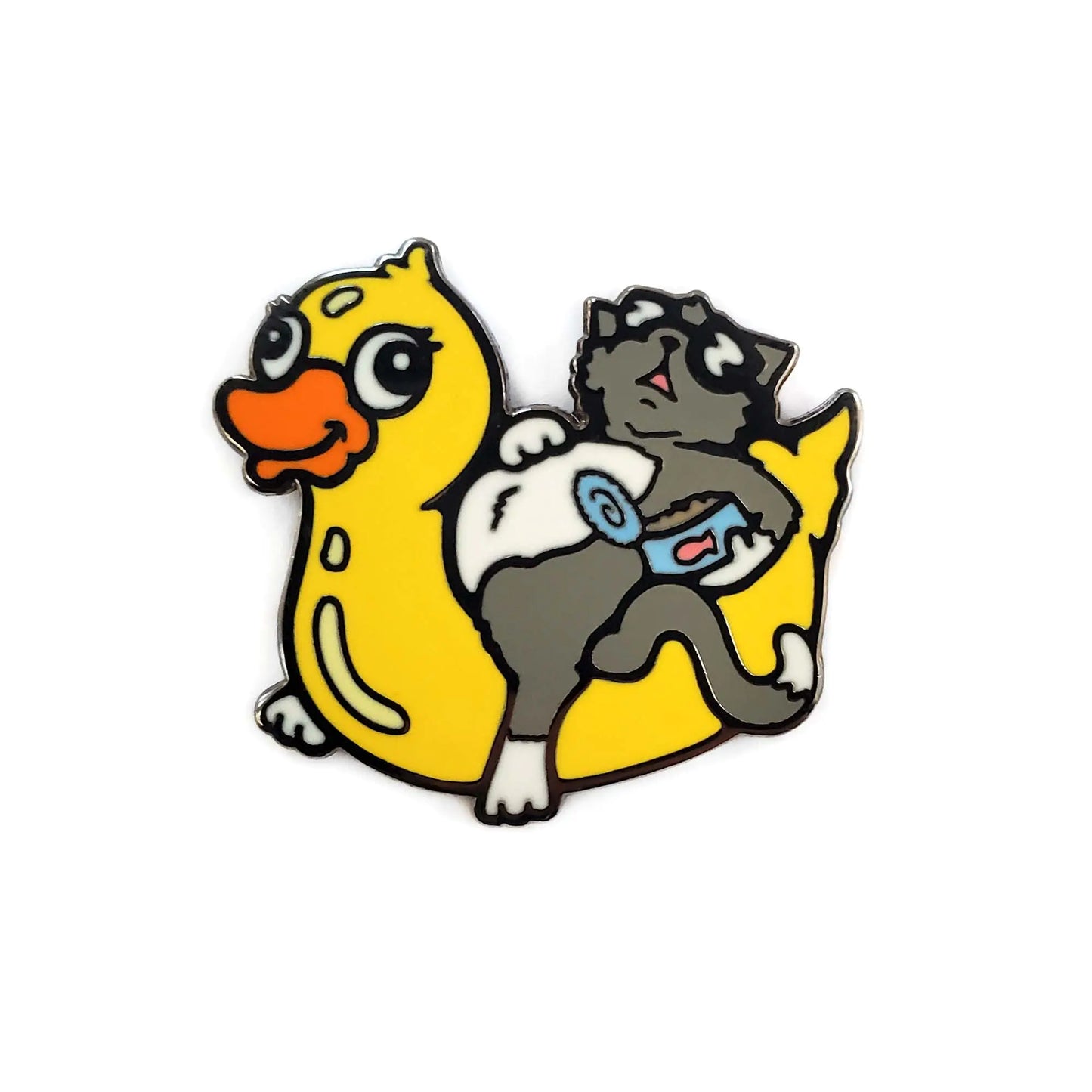Pool Cat Pin