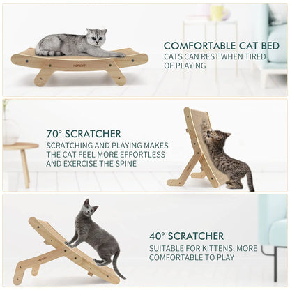 Wooden Cat Scratcher Replacement Board