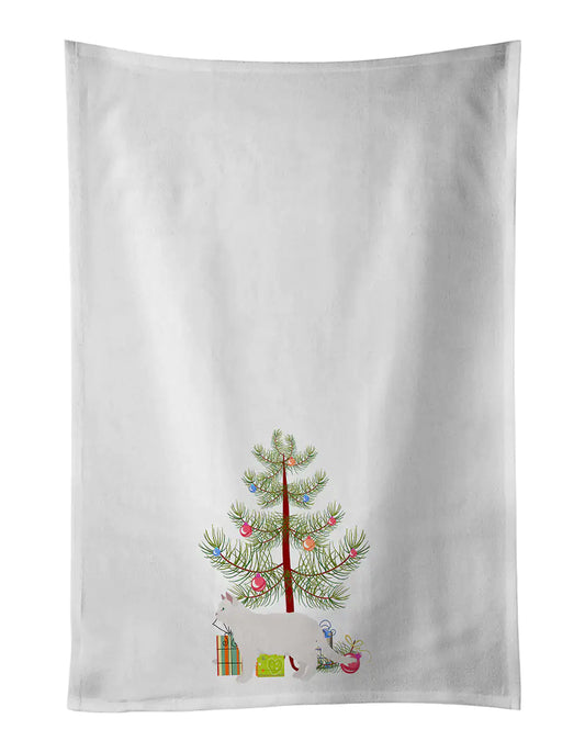 Cat Christmas Kitchen Towel Set of 2