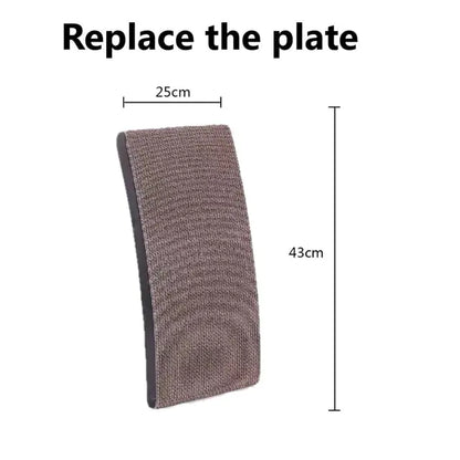 Wooden Cat Scratcher Replacement Board