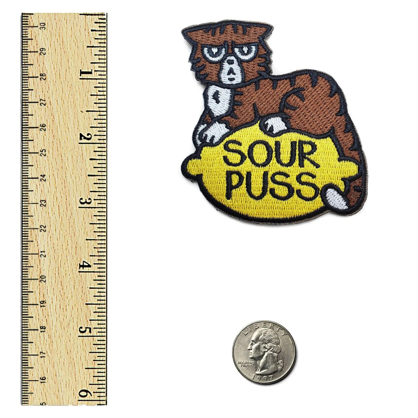 Sourpuss Cat Patch