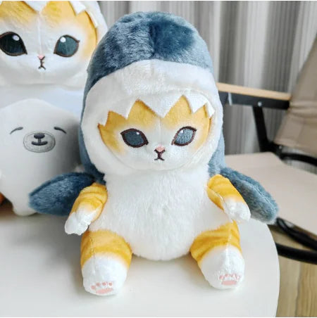 Cute Shark Cat Doll