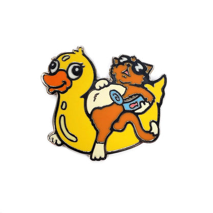 Pool Cat Pin